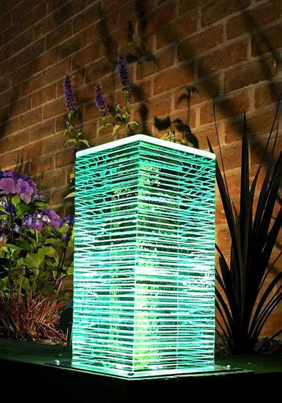 SPECIAL COMMISSION - Hawaiian Tropical Residence AZURE LED LIGHT - The Light Yard