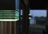 Acier LED Pillar Outdoor Wall Light │ Up Down Outdoor Wall Lighting